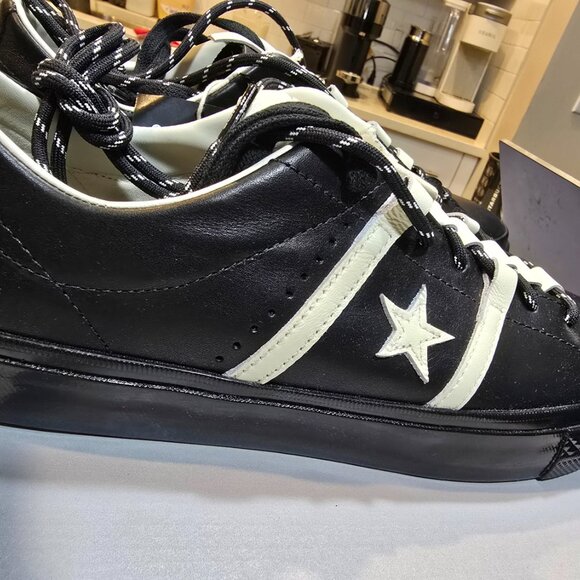 CONVERSE CONS x Bobby Dekeyzer One Star Academy Pro - Black/Egret/Black MENS 10 - Picture 7 of 15